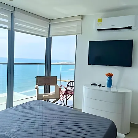 Vista Espectacular Mar Caribe Bocagrande Apartamento