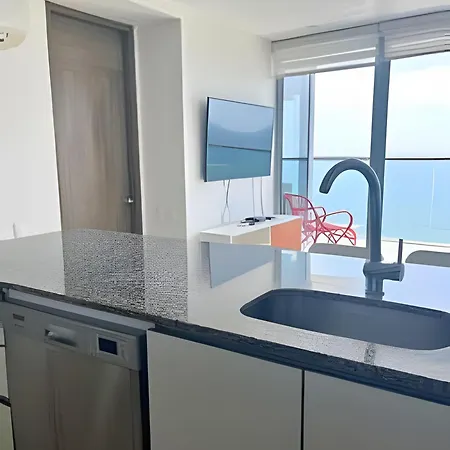 Apartamento Vista Espectacular Mar Caribe Bocagrande *